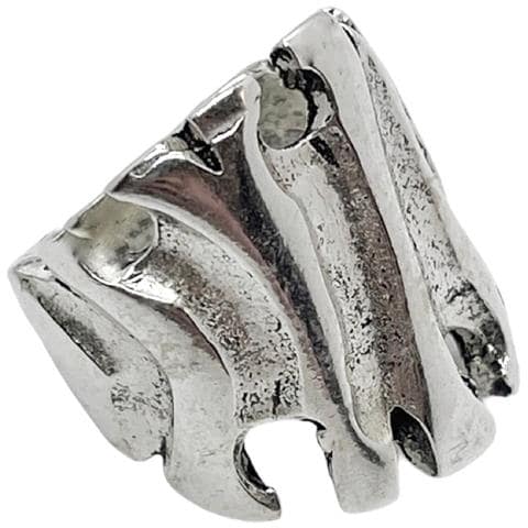 Anello Radice Placcato Argento - Foto 1