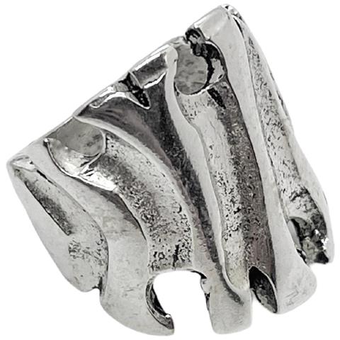 Anello Radice Placcato Argento - Foto 6