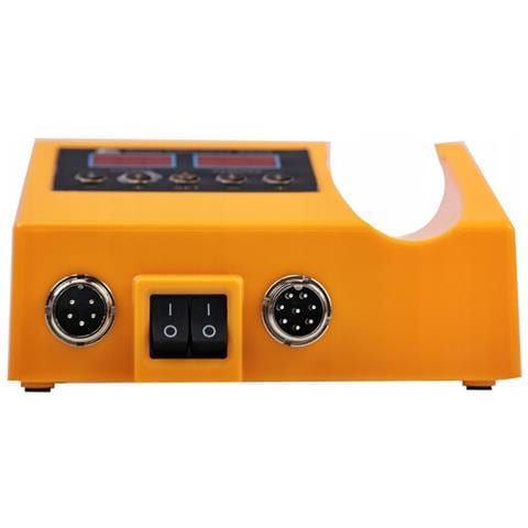 Stazione Saldante 2 In 1 Orange Husky Oh660 - 660w, Display Led, Set Con Zszywacz Per Plastica E 200 Zszywki - Foto 8