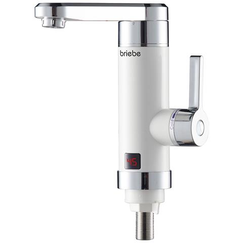 Ih1203 Rubinetto Elettrico Con Scaldabagno Istantaneo, Acqua Calda Subito Display 3600w Bianco - Foto 1