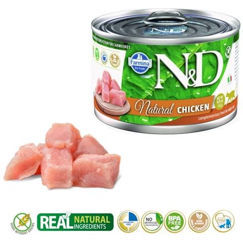 N&d Cat Natural Chicken - Cibo Umido Per Gatti - 140 G - Foto 1