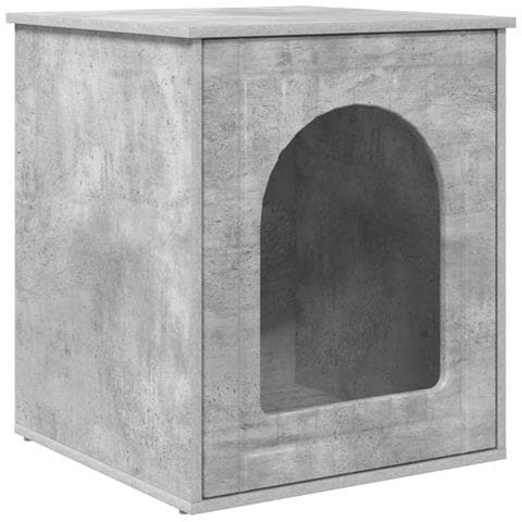 Casa per Gatti Calcestruzzo 53 x 52 x 62 cm Legno multistrato - Foto 1