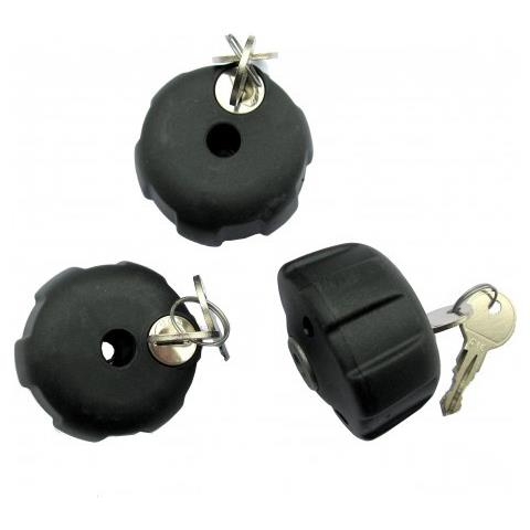 Pomello Antifurto Kit 3 Pezzi X Portaciclo Auto - Foto 1