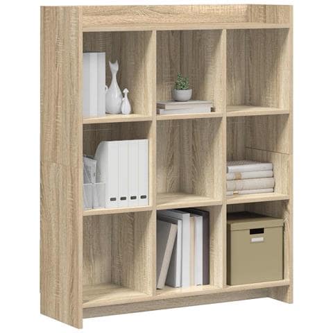 Libreria Rovere Sonoma 87,5 x 30 x 111 cm Legno ingegnerizzato - Foto 2
