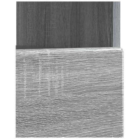 Mobile TV LED Sonoma grigio Legno ingegnerizzato - Foto 9
