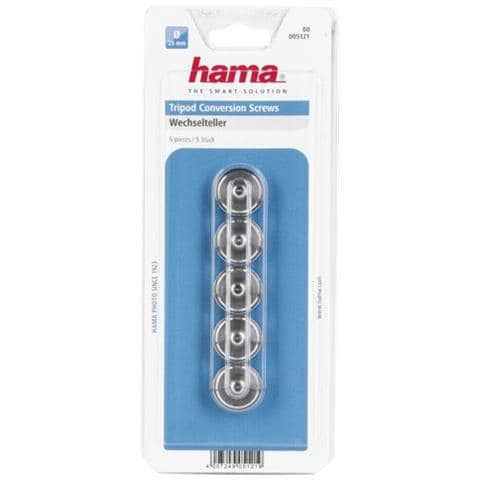 Vite raccordo per treppiede - conf. da 5 pz. - (B) 1/4" > (A) 3/8" - Foto 2