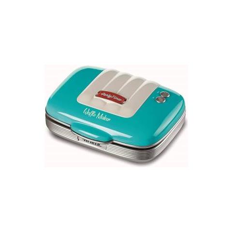Macchina per Waffle Paty Time con Potenza 700 Watt Colore Azzurro - Foto 5