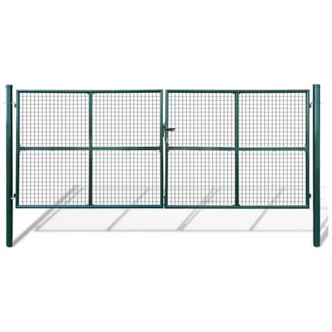 Cancello A Rete Per Giardino 415 X 200 Cm / 400 150 - Foto 1