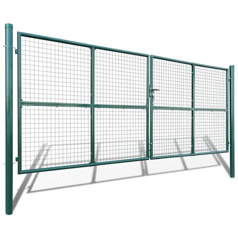 Cancello A Rete Per Giardino 415 X 200 Cm / 400 150 - Foto 4