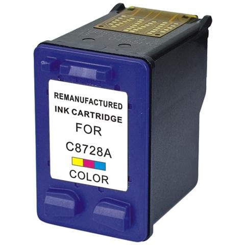 Cartuccia 28 Colore Compatibile Per Hp Deskjet 3320/3325/3420/3425 C8728a Capacita 18ml (6x3ml)  - Foto 1
