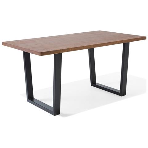 Tavolo Da Pranzo Rettangolare In Color Marrone Austin - Foto 1