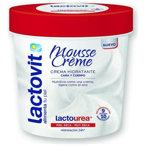 lactourea crema idratante viso e corpo pelle secca e molto secca 250ml - Foto 2