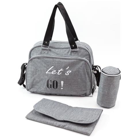 Borsa Fasciatoio Simply Lets'go - Grigia - Foto 1