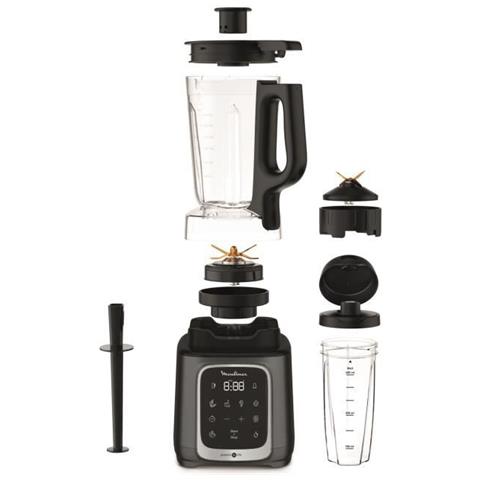 Moulinex Lm91hd10 Infinymix + Frullatore - 1600 W - Ciotola In Tritan Da 1,75 L - Frullati, Gelato, Zuppa, Pasta - Bottiglia 600 Ml - 5 Programmi - Foto 2