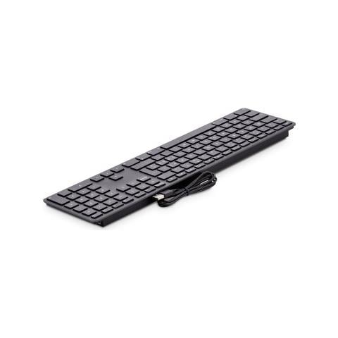 Tastiera Usb Layout Francese (azerty) Con Tastierino Numerico, 110 Tasti, 2 X Usb 2.0 - Alluminio - Foto 2