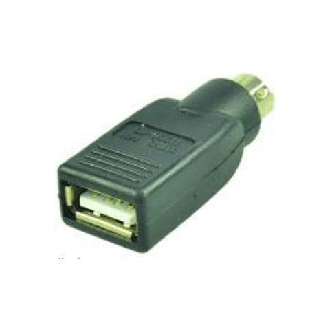 2-Power PS / 2 Male - USB Type A USB Type A PS / 2 Nero cavo di interfaccia e adattatore - Foto 1