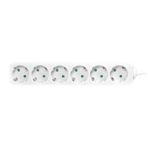 Lps238 Prolunghe E Multiple 1,5 M 6 Presa (e) Ac Interno Bianco - Foto 3