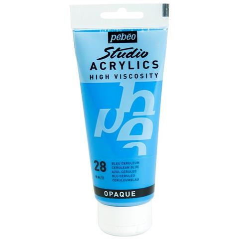 Pittura Acrilica Opaca - Blu Ceruleo - 100 Ml - Foto 1