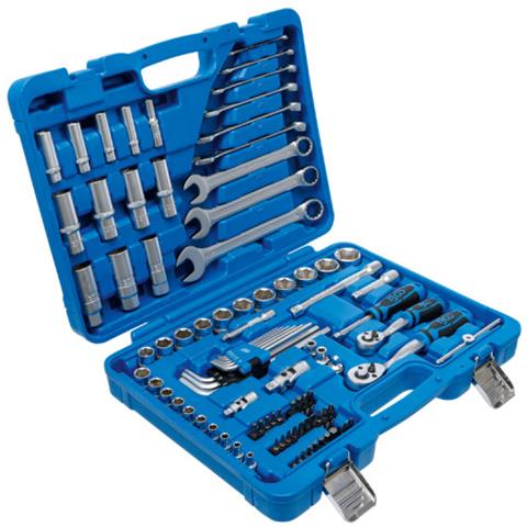 Set Di Bussole Esagonali, Chiavi E Accessori - 10 Mm - 92 Pezzi - 2299 - Foto 2