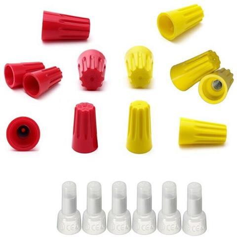 Kit 18 Pezzi Cappucci Terminali Per Cavo Elettrico Tappo Cappuccio Tappi Chiusi - Foto 1