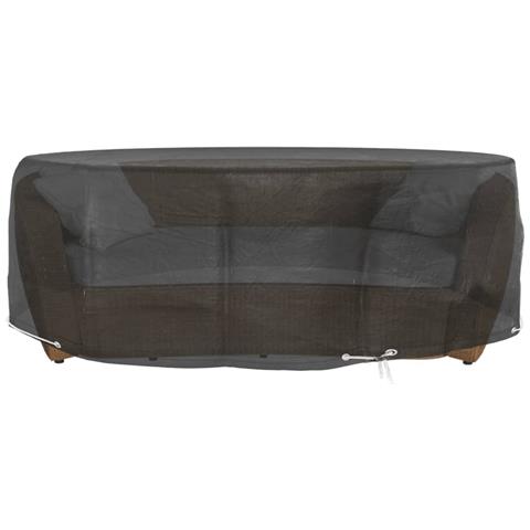 Coperture Divani Isola 2pz Con 8 Occhielli 188x50 Cm Rotonde - Foto 2