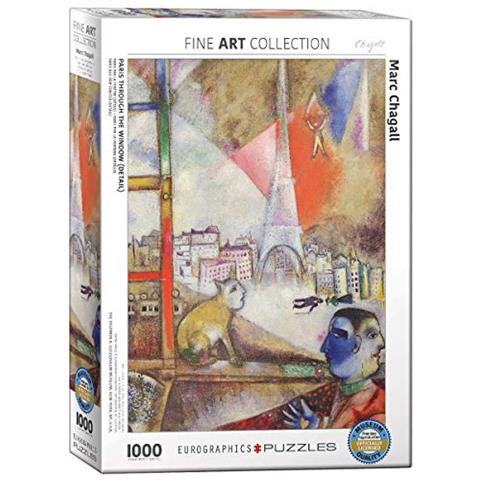 Marc Chagall Parigi Attraverso La Finestra Puzzle (1000 Pezzi) (6000-0853) - Foto 1