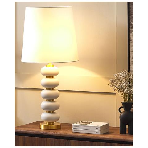 Lampada Da Tavolo Frio Metallo Bianco - Foto 4