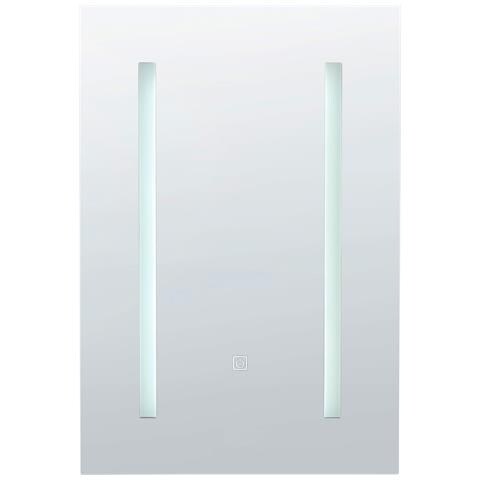 Armadio A Muro Per Specchio Da Bagno Led Cameron 40 Cm 60 Cm Nero - Foto 9