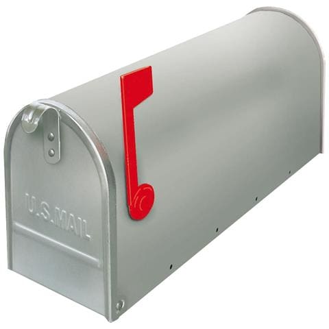 Cassetta Postale L17xp48xh22 Cm Alubox America Argento - Foto 2