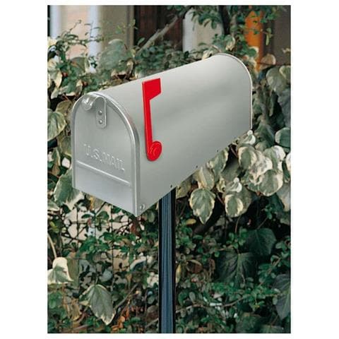 Cassetta Postale L17xp48xh22 Cm Alubox America Argento - Foto 1