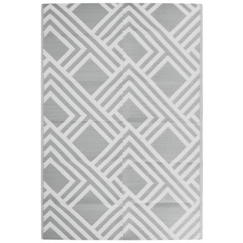 Tappeto Da Esterni Grigio 120x180 Cm In Pp - Foto 2