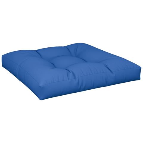 Cuscino Per Pallet Blu Reale 80x80x12 Cm In Tessuto - Foto 2