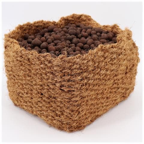 3 Cesti Per Piante In Cocco 20 X 20 X 15cm Cesto Per Laghetto Per Stuoia Per Argini E Stuoia Per Pendii - Foto 1