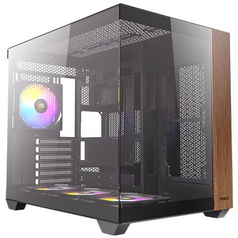 CX800 Midi Tower Nero, Legno - Foto 1
