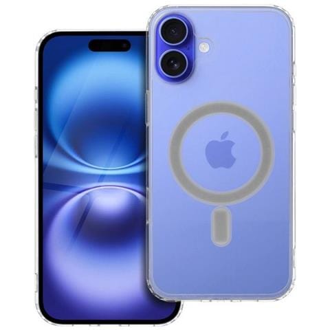 Clear Mag Mid Custodia Tpu Cover Case Compatibile Con Magsafe Per Apple Iphone 16 - Foto 1