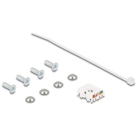 Connettore Integrato Rj45 Tipo-d Con Connessione Lsa Cat. 6a Stp Con Cappuccio Di Protezione Ip66 Antipolvere E Impermeabile - Foto 3