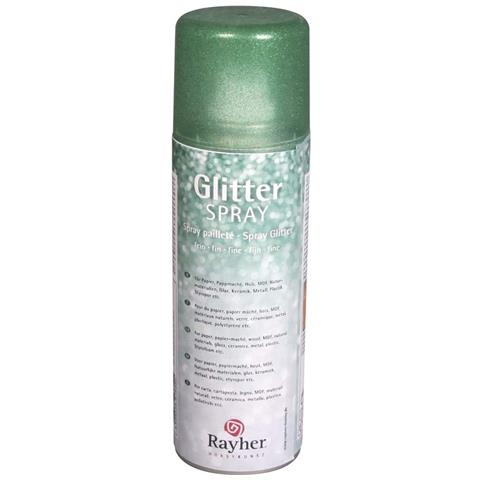 Rayher - Bomboletta Spray Glitter 125ml - Colore Verde Foglia - Foto 1