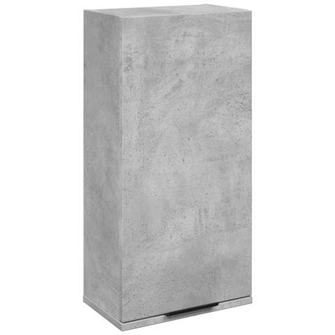 Mobile Da Bagno A Parete Grigio Cemento 32x20x67 Cm - Foto 2