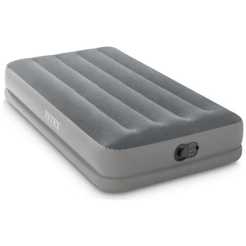 Set Materassino Gonfiabile - 191x99x30 Cm - Grigio - Include Accessori Coordinati Cb21 - Foto 2