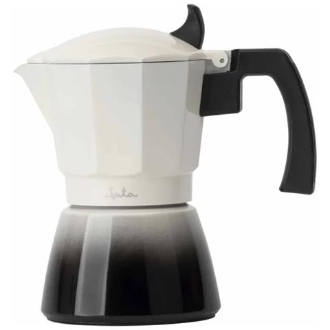 HCAF2412 caffettiera manuale Moka 0,7 L Nero, Bianco - Foto 1