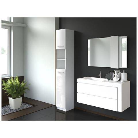 MARBELA BIEL-POL armadietto di conservazione per bagno Bianco - Foto 2