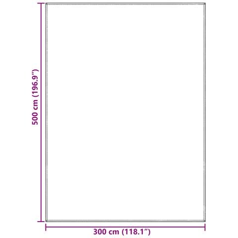 Telo per tenda Grigio chiaro Tela 300 x 500 cm Impermeabile - Foto 8