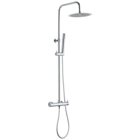 Colonna Doccia Miscelatore Termostatico Sh4086c Congo - Cromato Lucido - Foto 1