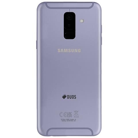 Cover Batteria Originale Per Galaxy A6 Plus Con Adesivo Integrato, Lavanda - Foto 1
