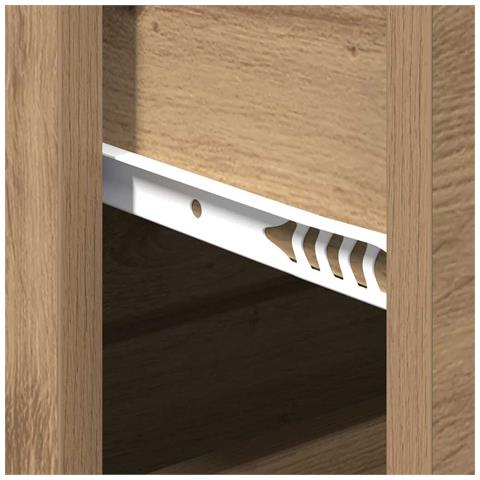 Credenza rovere artigianale 60 x 31 x 84 cm Legno multistrato - Foto 9