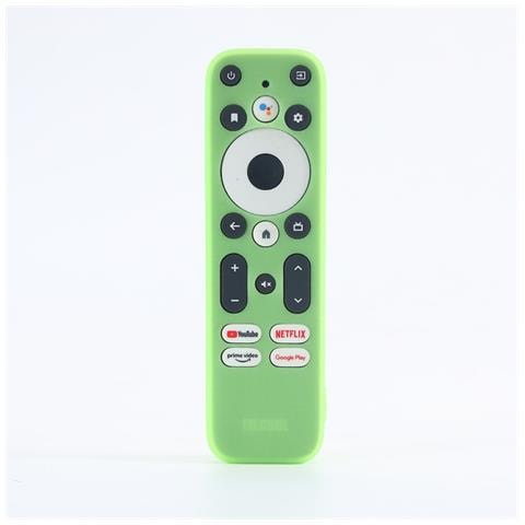 Custodia Protettiva In Silicone Compatibile Con Telecomando Walmart Onn Android Tv 2k Fhdstreaming Green - Foto 2