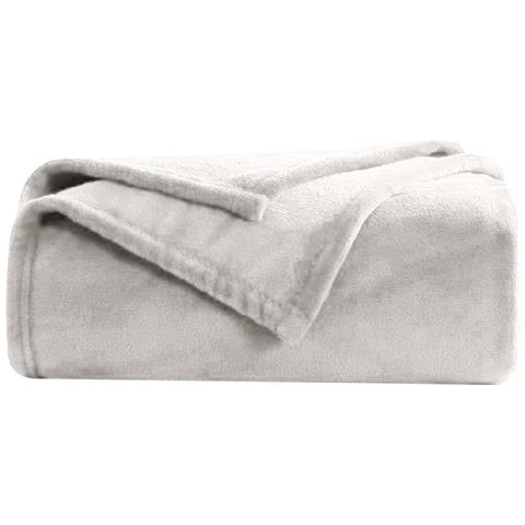 Coperta Per Divano E Letto In Tessuto 150x200cm Confortevole E Calda, Beige - Foto 1