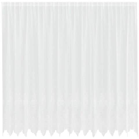 Tende con tende Floreale Bianco 400 x 200 cm Poliestere - Foto 1
