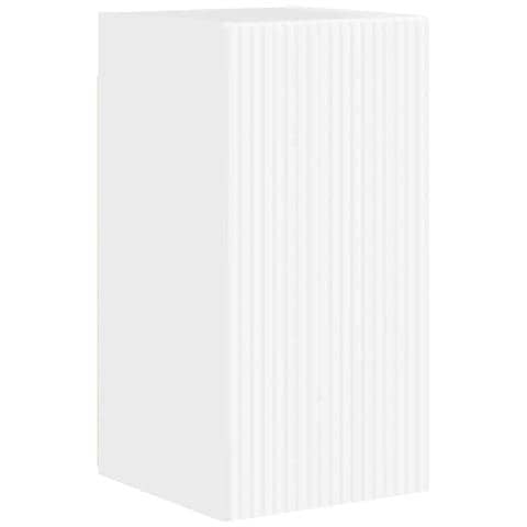 Mobile TV da parete Bianco Lucido 30 x 31 x 60 cm - Foto 1