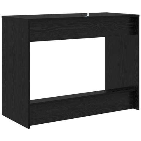 Scrivania Letto Rovere Nero 100 x 45 x 75 cm Legno multistrato - Foto 2